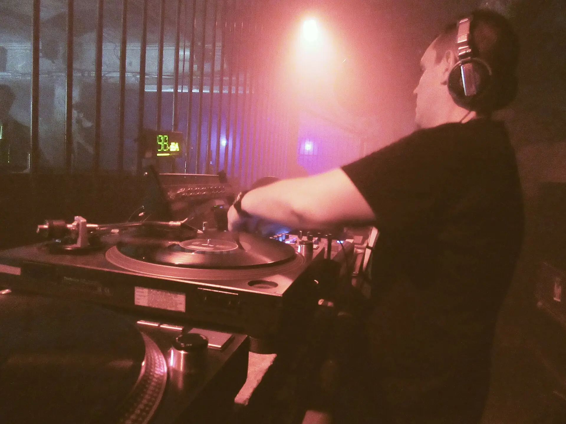 DJ performing in a nightclub